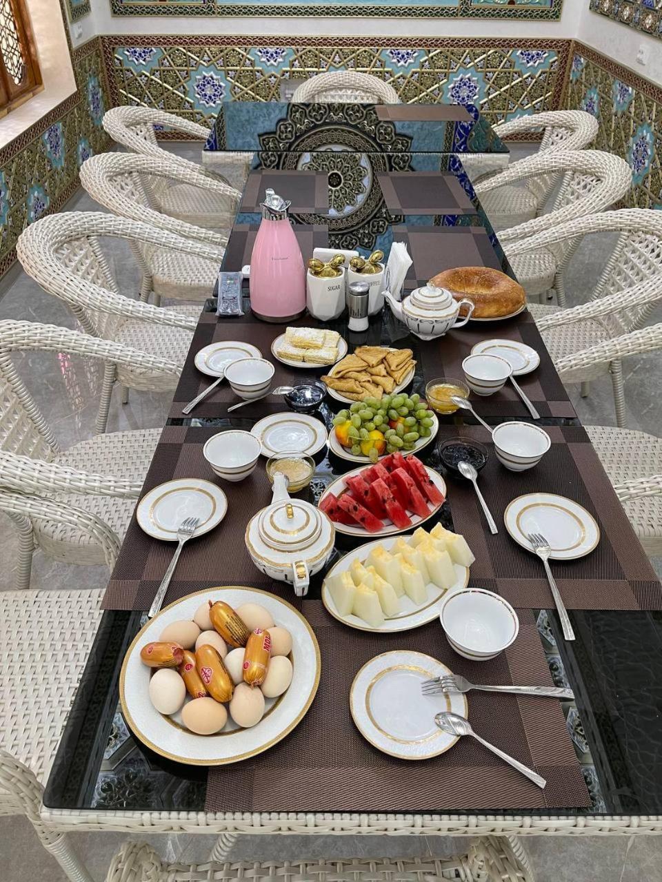 Hotel Khalid Boutique Bukhara Exterior foto